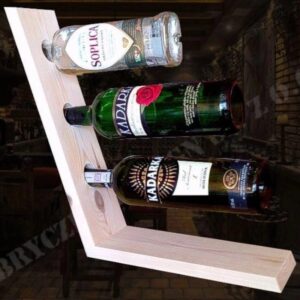 Stojak na wino - 3 butelki